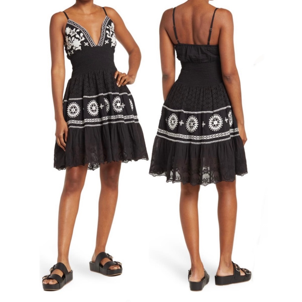 NWT Area Stars | Callie Embroidered Dress | XS